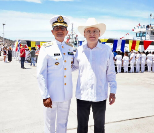 Gobernador Durazo conmemora el 84 aniversario del Día de la Marina Nacional