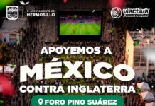 Será en Foro Pino Suárez la convivencia familiar para apoyar a México ante Inglaterra