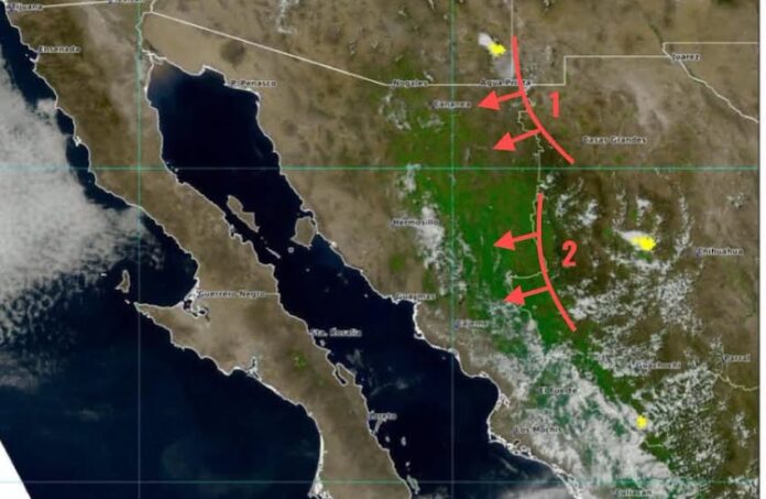 Prevén nuevas tormentas en distintas regiones del estado; lluvias de moderadas a fuertes, con descargas eléctricas y la posible caída de granizo.
