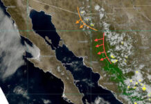 Se prevé que un conjunto de tormentas comiencen a originarse en las próximas horas