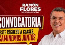 Ramón Flores lanza la campaña “Este regreso a clases, caminemos juntos”