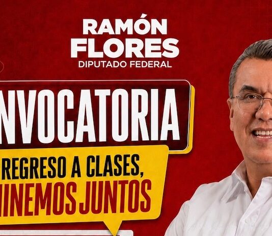 Ramón Flores lanza la campaña “Este regreso a clases, caminemos juntos”