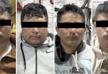 Cuatro sujetos detenidos cuando transportaban cerca de 3 toneladas de cocaína