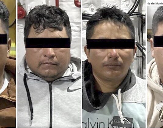 Cuatro sujetos detenidos cuando transportaban cerca de 3 toneladas de cocaína