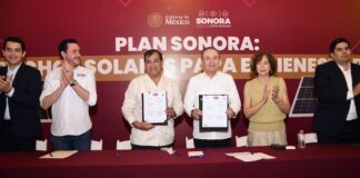 Gobernador Durazo lleva energía solar a hogares para reducir hasta 70% el recibo de luz