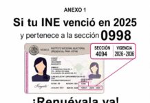 Llaman a renovar la INE a vecinos del seccional 0998