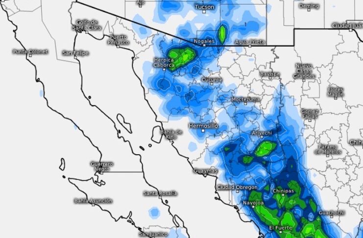 Se pronostican tormentas fuertes para la tarde de hoy