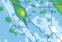 Se mantiene pronóstico de lluvias y vientos fuertes en la entidad