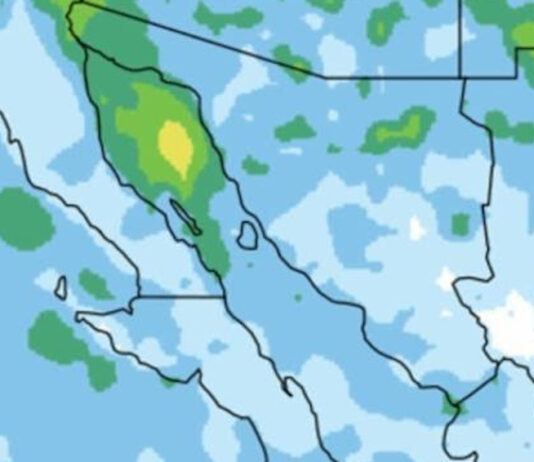 Se mantiene pronóstico de lluvias y vientos fuertes en la entidad