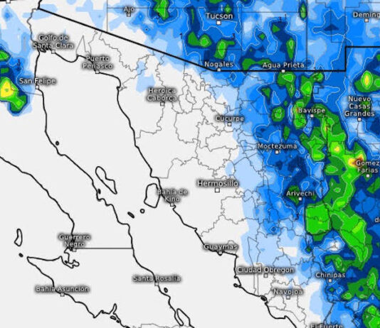 Se esperan tormentas esta tarde en al menos 9 municipios