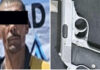 Detienen a sujeto con droga y arma de fuego de réplica