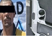 Detienen a sujeto con droga y arma de fuego de réplica