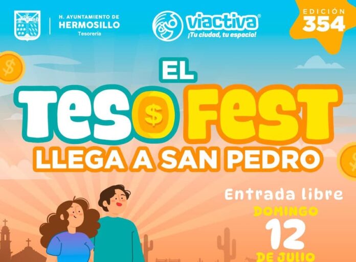 Este domingo llega el “Tesofest” a San Pedro El Saucito; será una tarde de esparcimiento familiar en la que residentes de la zona tendrán acceso a descuentos especiales en contribuciones municipales.