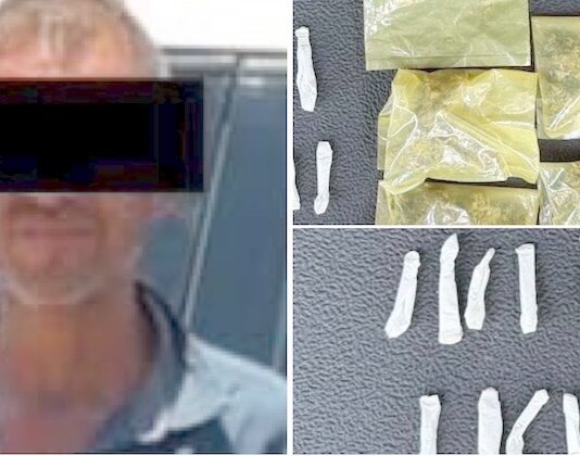 Cae sujeto en posesión de droga