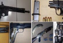 Tenía consigo 15 armas, cartuchos, cargadores y droga; estará preso 12 años