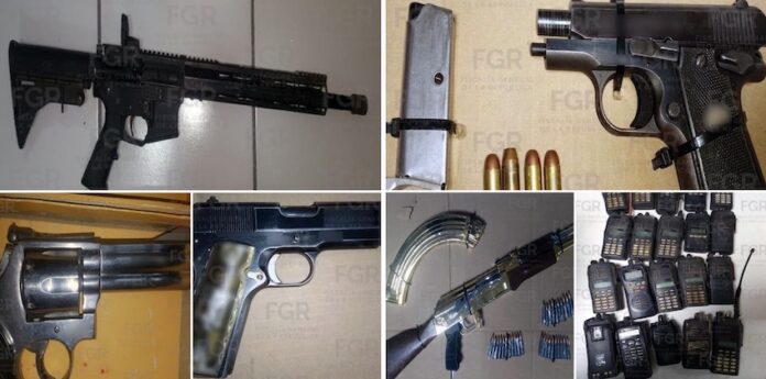: Tenía consigo 15 armas, cartuchos, cargadores y droga; estará preso 12 años; sentencia condenatoria para Luis “N”, detenido durante cateo en la colonia Valle del Sol.