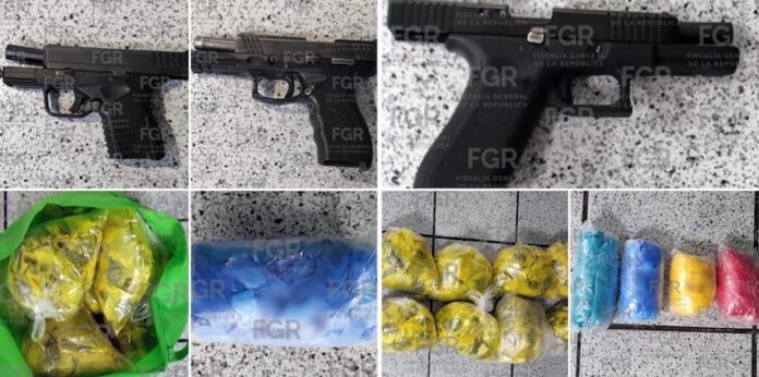 Dictan sentencia a 3 tres personas detenidas con armas de fuego y droga; se trata de Sebastián “N”, Isis “N” y Juan “N”, detenidos en Villas del Sur.