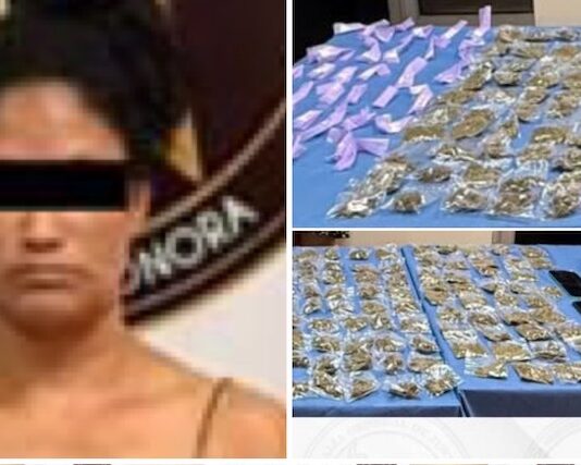 Cae ‘La China’ con droga