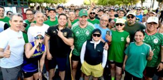 Celebra Toño Astiazarán exitoso Trote Amistoso rumbo al Maratón Internacional Hermosillo 2026