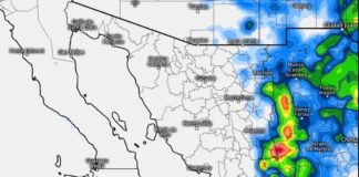 Tormentas de esta tarde se concentrarán en sierra sur y este de Sonora