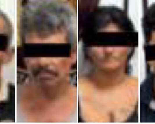 Capturan a siete personas con droga, armas y vehículo robado