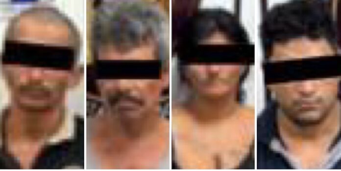 Capturan a siete personas con droga, armas y vehículo robado; fueron aseguradas más de 300 dosis, en distintas acciones llevadas a cabo en operativos conjuntos.