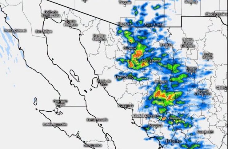 Se prevé la formación de nuevas tormentas en próximas horas