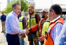 Avanza recarpeteo en la calle Monteverde y otras vialidades para beneficio de las y los ciudadanos: Toño Astiazarán