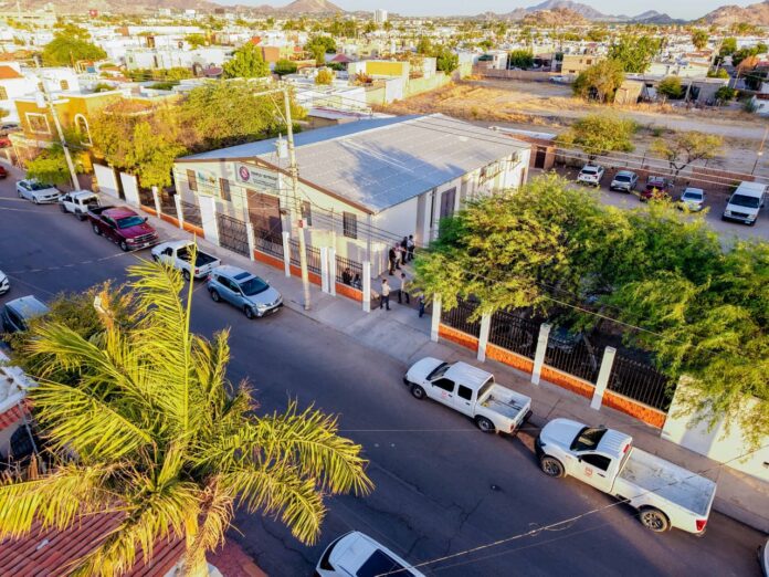 Cumple Toño Astiazarán con obra a la comunidad de la iglesia Betesda; la obra fue posible con el trabajo conjunto entre el Gobierno Municipal, Gobierno del Estado y la comunidad.