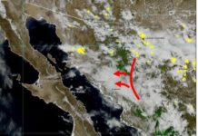 Se esperan tormentas en Guaymas, Empalme y 16 municipios más
