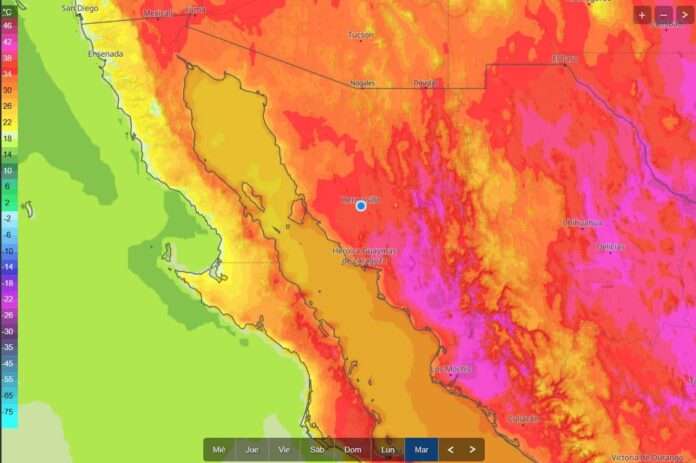Recomiendan cuidados ante altas temperaturas; sugieren mantenerse bien hidratados y evitar actividades prolongadas bajo el sol durante las horas pico.