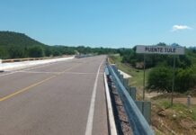 Alertan por presunto riesgo en puente ‘El Tule’ de la carretera estatal 85