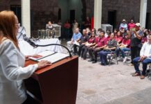 Entrega Ayuntamiento equipo para bandas de guerra