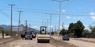 Inicia segunda etapa de pavimentación del bulevar Héroe de Nacozari