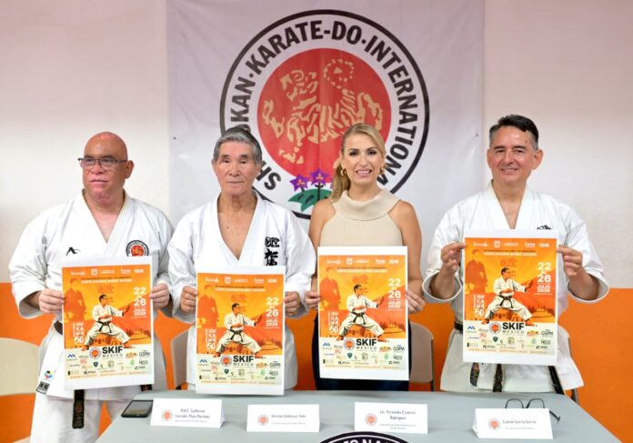 Fortalece Gobierno de Hermosillo el turismo deportivo con campeonato internacional de karate; alrededor de 500 competidores participan en la Copa Hanshi Shiro Asano, que además será selectivo para integrar la delegación mexicana que competirá en el Mundial de Turquía.