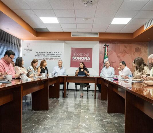 Avanza Gobierno de Sonora en la organización del ciclo escolar 2026-2027