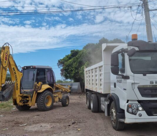 Refuerzan acciones preventivas con limpieza de arroyos ante temporada de lluvias