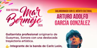 Entregarán presea General José María al Mérito Cultural en el XXIII Festival Mar Bermejo 2026