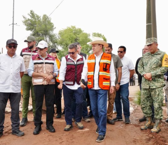 Gobernador Durazo intensifica acciones para acelerar la recuperación de Nogales tras las lluvias