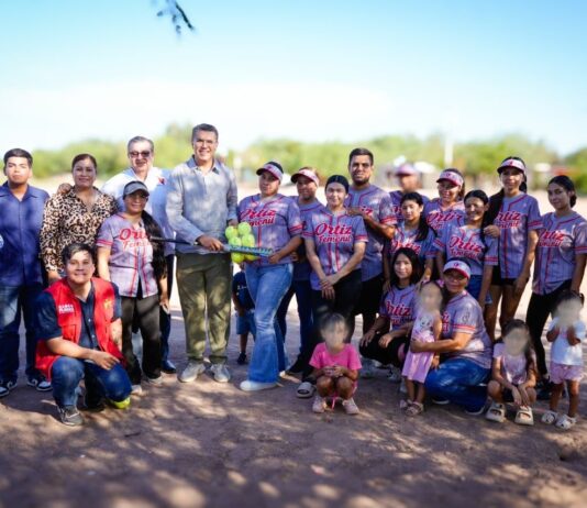 Ramón Flores con presencia en las tres comisarías del Valle de Guaymas