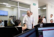 Inaugura Gobernador Durazo primer Centro Coordinador de Salud en México para eficientar atención médica