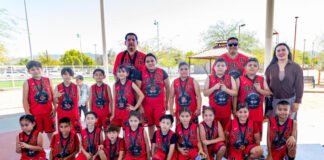 Reúne Gobierno de Sonora a 16 equipos en el Torneo Sharks de Basquetbol
