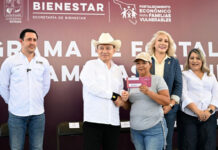 Cumple Durazo compromiso de apoyar a 16 mil familias vulnerables de Sonora