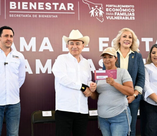 Cumple Durazo compromiso de apoyar a 16 mil familias vulnerables de Sonora