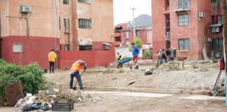 Ayuntamiento realiza jornada de mejoramiento en la colonia Loma Dorada