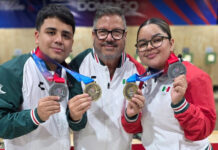 Jóvenes sonorenses conquistan 4 medallas en competencia de tiro