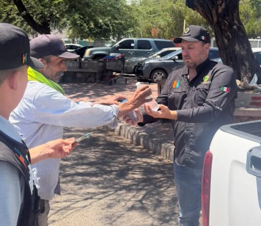 Apoya Gobierno Municipal a ciudadanía durante jornadas de hidratación