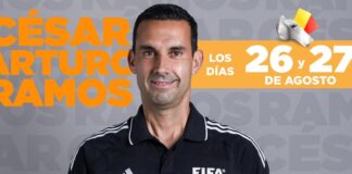 Capacítate con el árbitro mundialista César Arturo Ramos a través del IDH