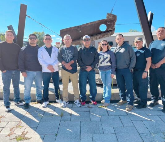 Bomberos de Guaymas y Empalme reciben capacitación internacional en Michigan