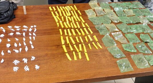 Confiscan 240 dosis de droga
